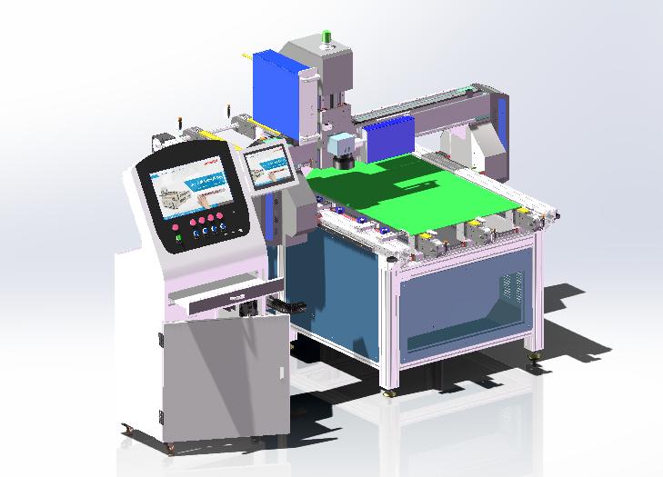 Glass laser continuous drilling machine
